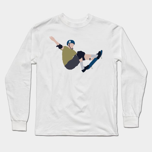 Tony Hawk Long Sleeve T-Shirt by FutureSpaceDesigns